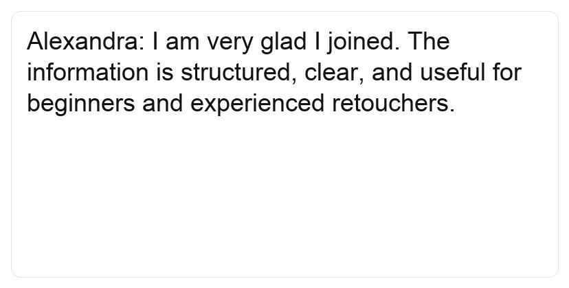 Screenshot of student review 54